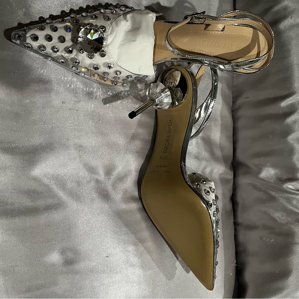 Mach & Mach Crystal Heels - image 1
